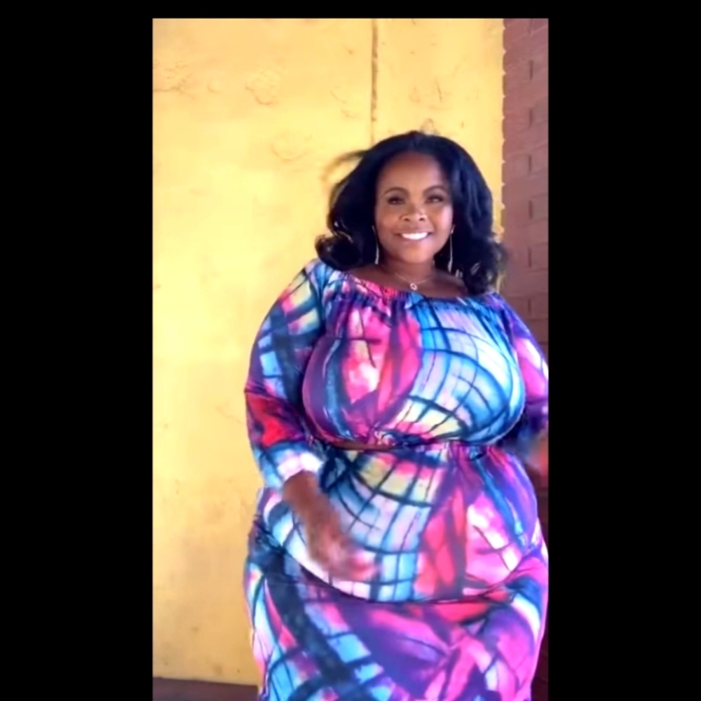 NEW TWO PIECE SKIRT SET FITS PLUS SIZE: 2XL-3XL